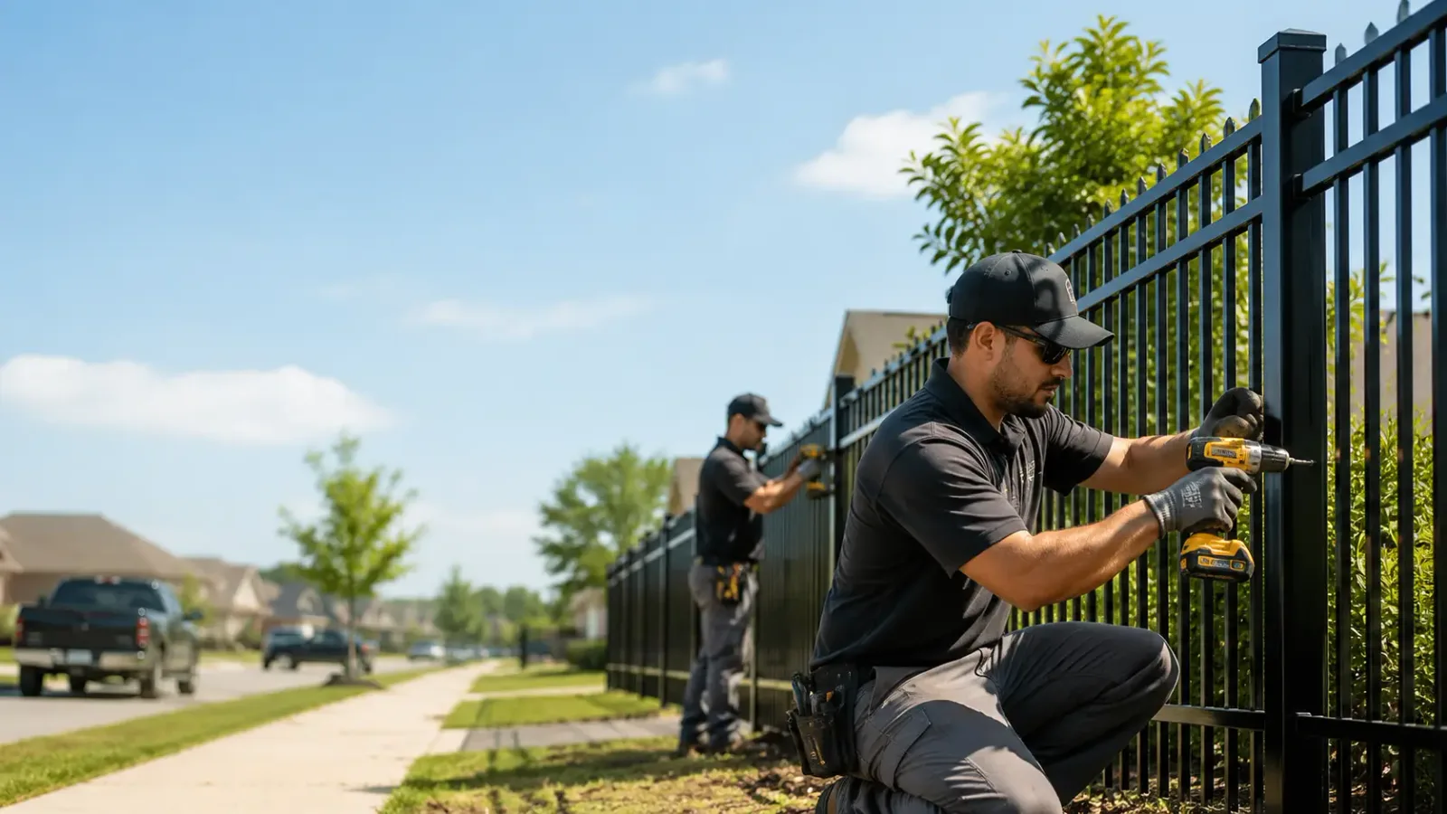 Metal Fence Installation in Thomas, OK